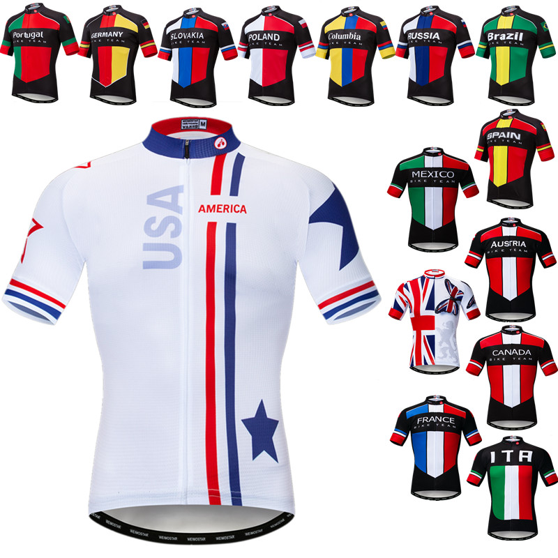 Summer Clothing Uk Men - Weimostar USA Radfahren Jersey Männer Pro