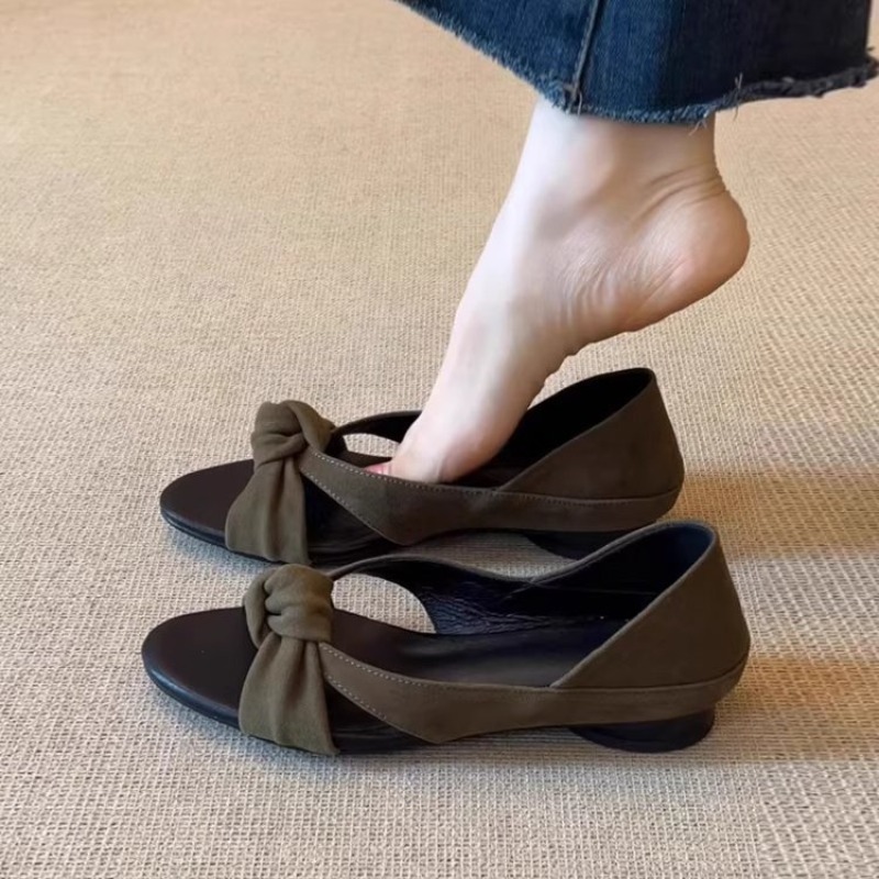 Summer Closet - 2026 Sommer Neue Einfache Retro-Sandalen mit