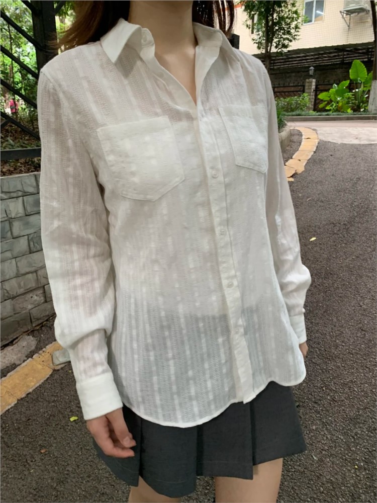 Crop Blouse Linen - Weiße Leinen-Baumwoll-Kragenbluse T-Shirts für Damen Einfache