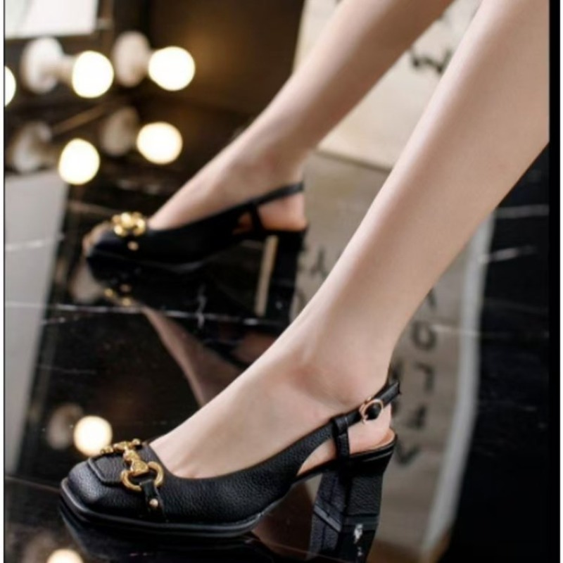Summer Closet - Damen Mid-Heel Schuhe mit 5,5 cm