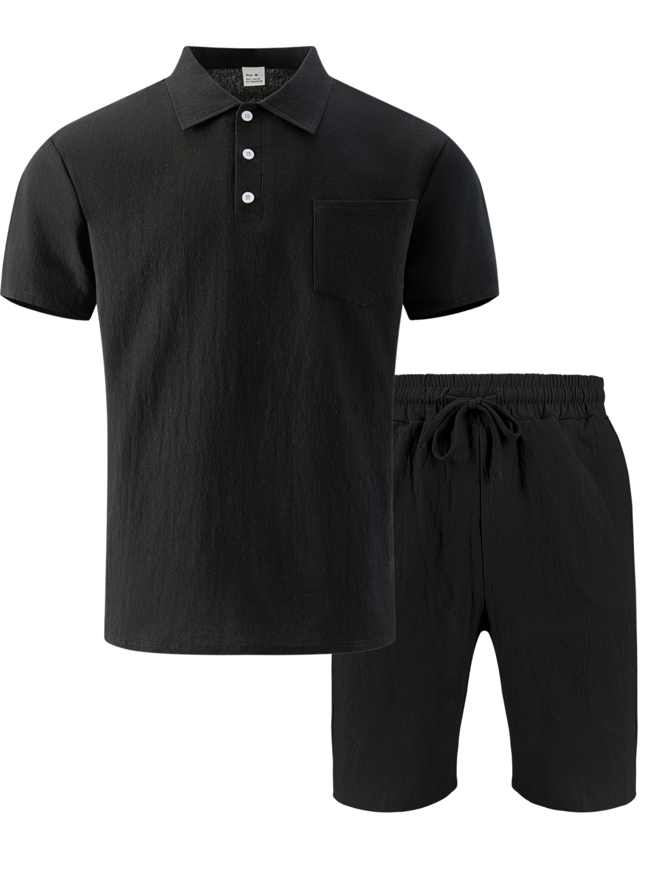 Herren-Set aus Strukturiertem  – Linen Shorts Men Bewertung und Preis