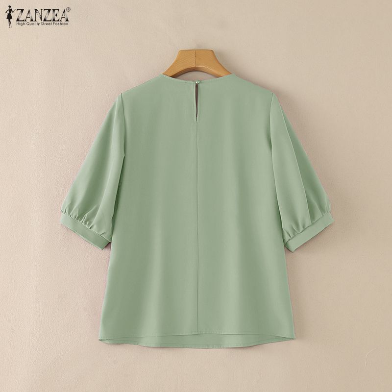 2026 ZANZEA Damen Sommer Einfa – Summer Clothing Work Bewertung und Preis