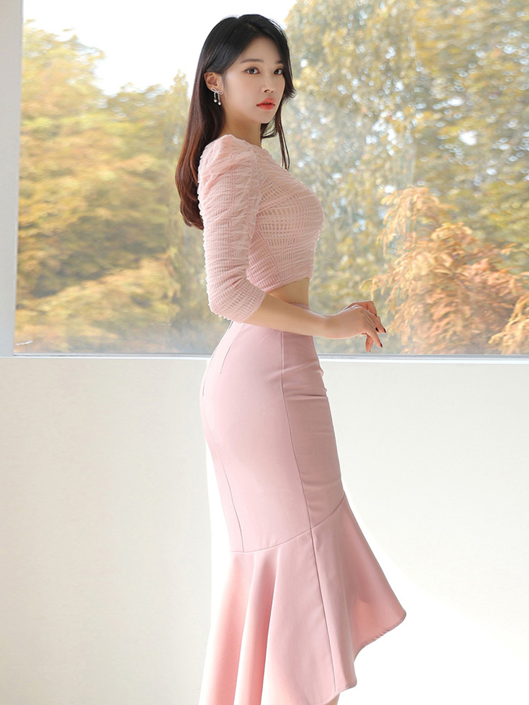 Neue Mode Sexy Rosa Süße 2-tei – Summer Gauze Clothing Bewertung und Preis