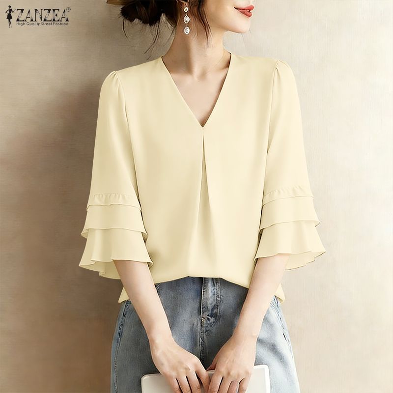 2026 Sommer Elegante 3/4 Rüsch – Summer Clothing Work Bewertung und Preis