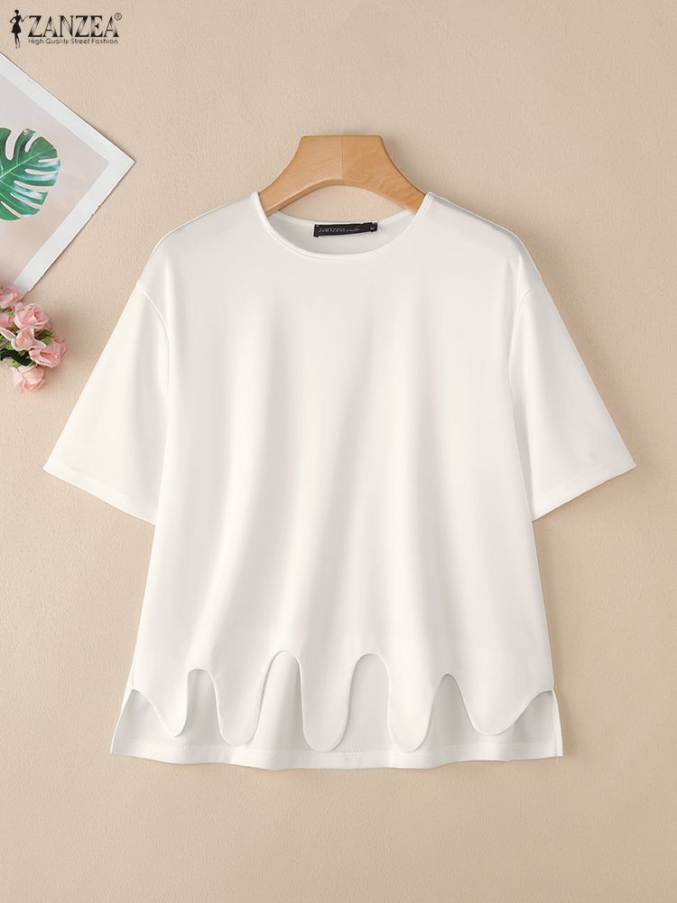 2025ZANZEA Stilvolle Sommer Bl – Summer Clothing Work Bewertung und Preis