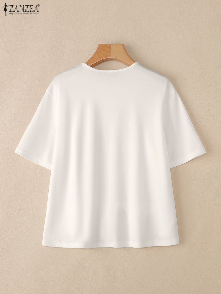 2025ZANZEA Stilvolle Sommer Bl – Summer Clothing Work Bewertung und Preis