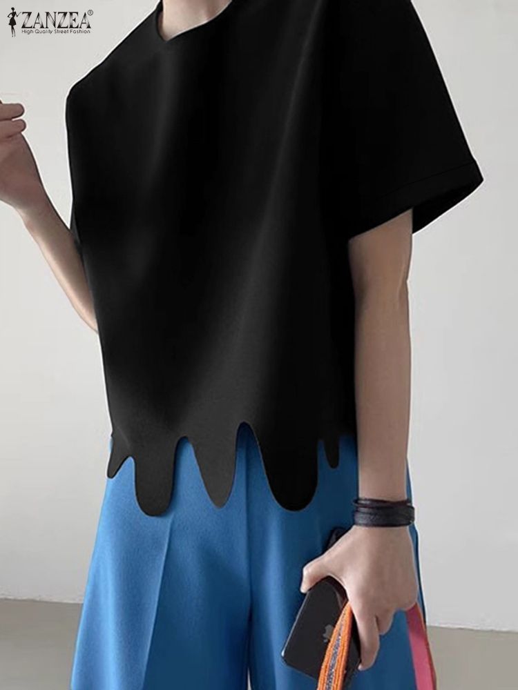 2025ZANZEA Stilvolle Sommer Bl – Summer Clothing Work Bewertung und Preis