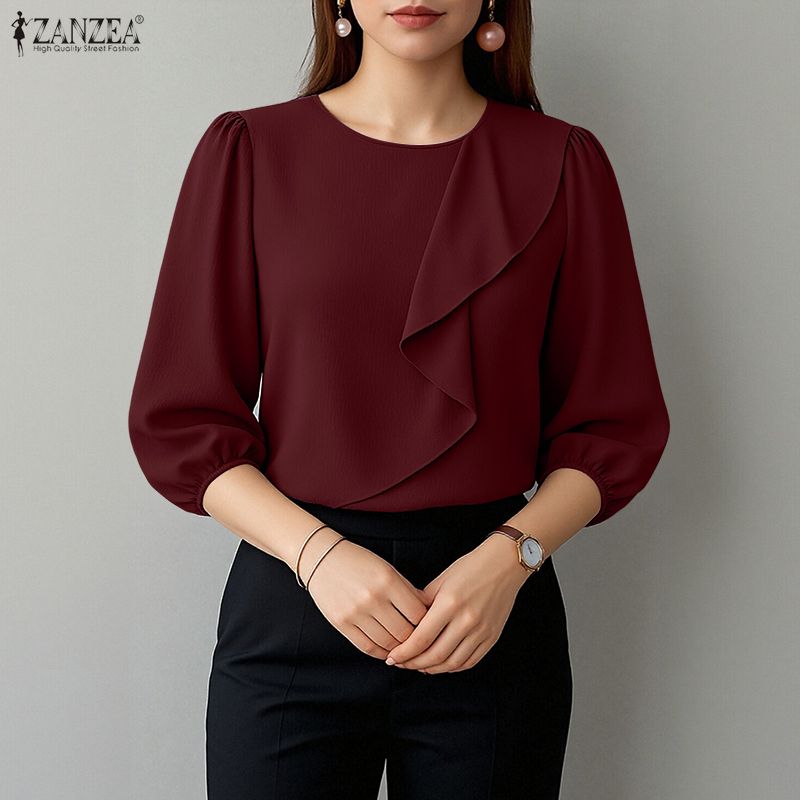 2026 ZANZEA Damen Sommer Einfa – Summer Clothing Work Bewertung und Preis