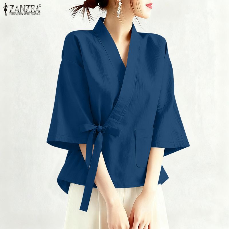 2026 ZANZEA Sommer Cross V-Aus – Summer Clothing Work Bewertung und Preis