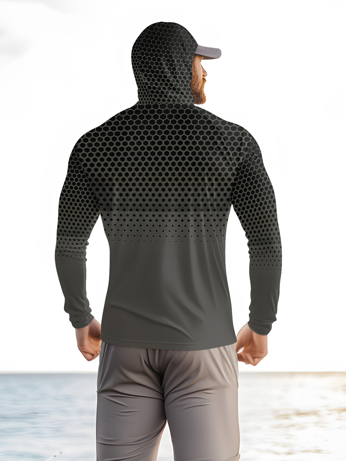 Herren Angelhemd mit Kapuze, L – Summer Clothing Men Bewertung und Preis
