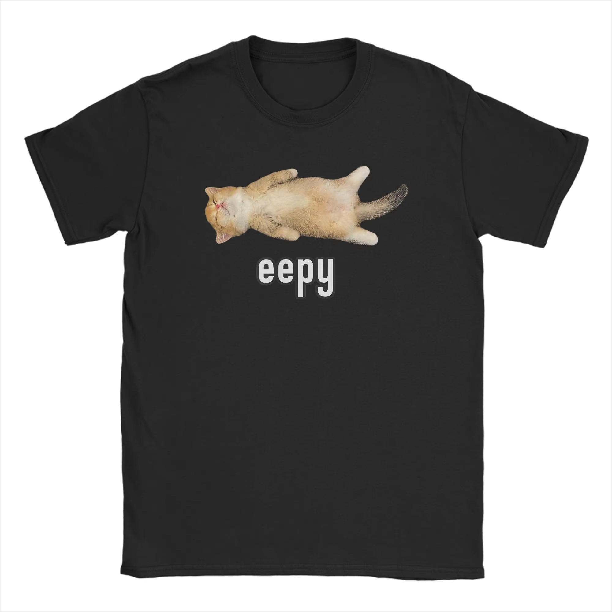 2026 Herren T-Shirt Eepy Cat S – Summer Clothing Gif Bewertung und Preis