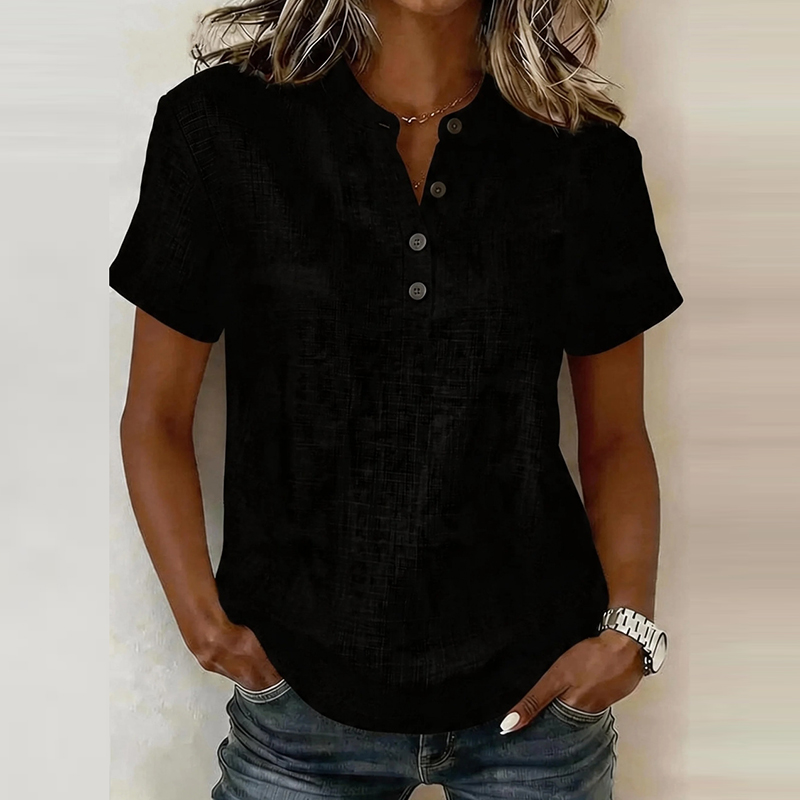 Sommer Kurzarm Basic Blusen Da – Summer Clothing Men Linen Bewertung und Preis