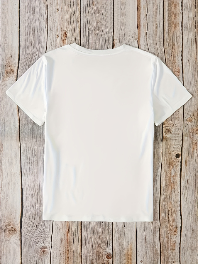 T-Shirt mit Cartoon-Donut-Prin – Summer Clothing Trends 2025 Bewertung und Preis