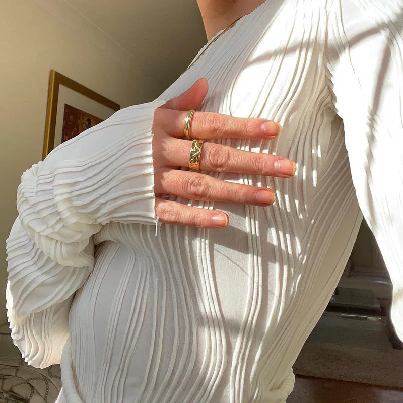 Frau Mode Lässig Geraffte Lang – Crop Blouse Linen Bewertung und Preis