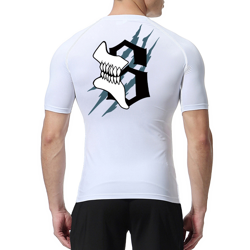 Kurzarm-Kompressionsshirts mit – Summer Gym Clothing Bewertung und Preis