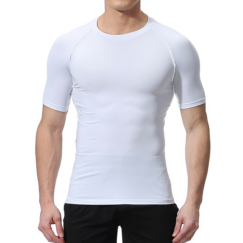 Kurzarm-Kompressionsshirts mit – Summer Gym Clothing Bewertung und Preis