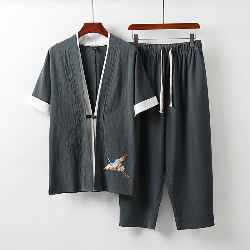Männer Plus Größe Kleidung Gro – Summer Clothing Men Linen Bewertung und Preis