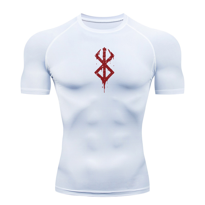 Herren Kompressions-Shirts mit – Summer Gym Clothing Bewertung und Preis