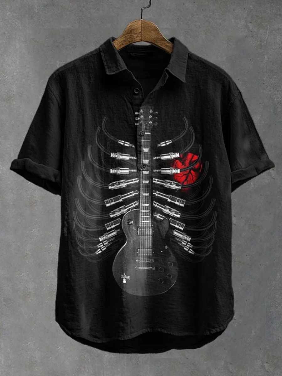 Herren-Poloshirt mit Oktopus-P – Summer Clothing Men Linen Bewertung und Preis