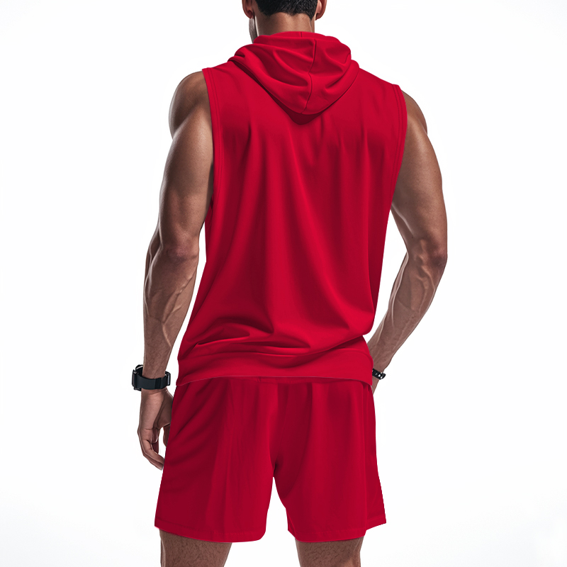 Herrenanzug Ärmelloses Hoodie- – Summer Gym Clothing Bewertung und Preis