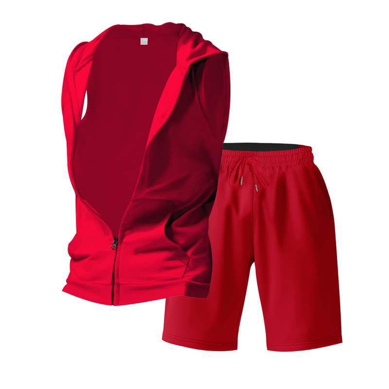 Herrenanzug Ärmelloses Hoodie- – Summer Gym Clothing Bewertung und Preis