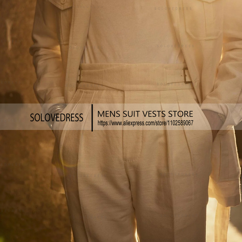 2-teilige neue Leinenanzüge mi – Summer Clothing Men Linen Bewertung und Preis