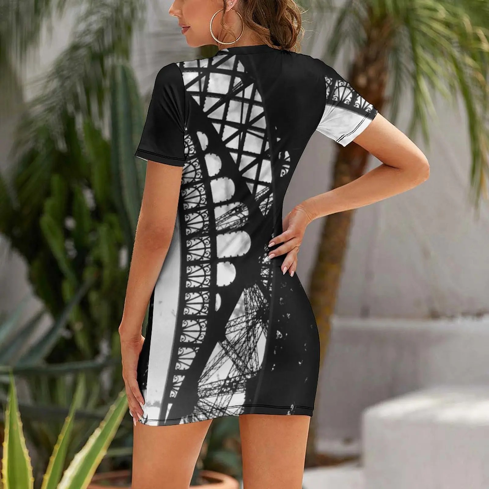 Eiffel Kurzarmkleid, lockeres  – Summer Clothing Trends 2025 Bewertung und Preis