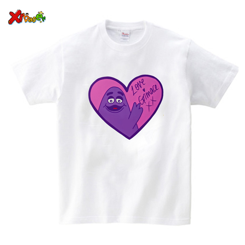 Party T-Shirt GRIMACE Geburtst – Summer Clothing Images Bewertung und Preis