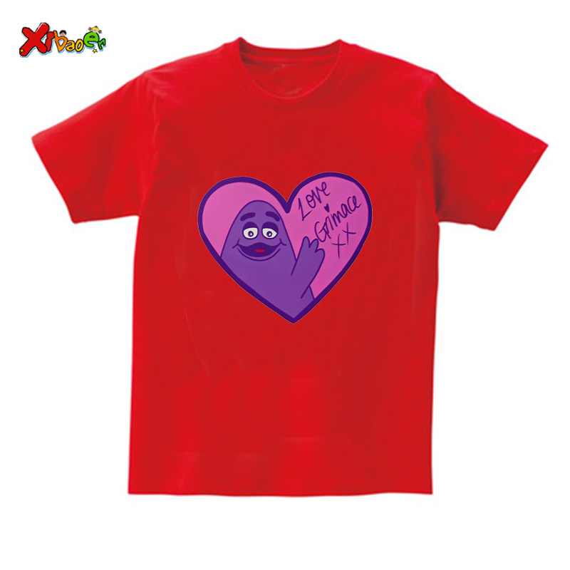 Party T-Shirt GRIMACE Geburtst – Summer Clothing Images Bewertung und Preis