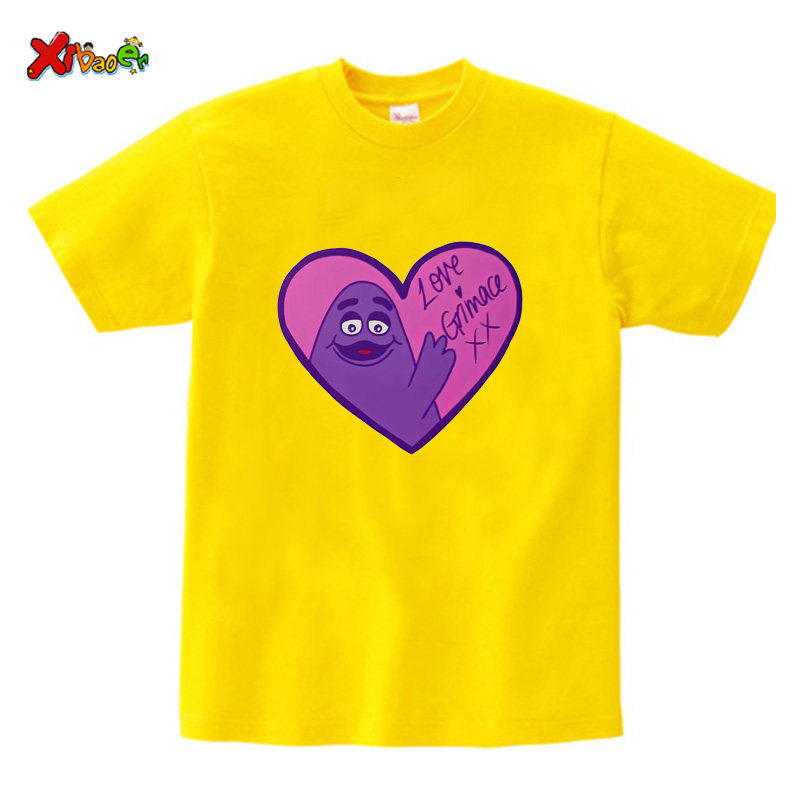 Party T-Shirt GRIMACE Geburtst – Summer Clothing Images Bewertung und Preis