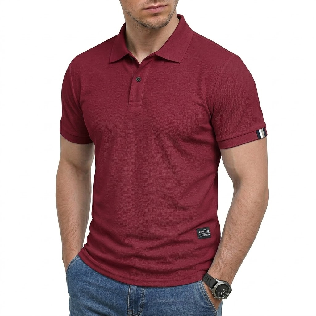 Herren Kurzarm-Poloshirts Somm – Summer Clothing Work Bewertung und Preis