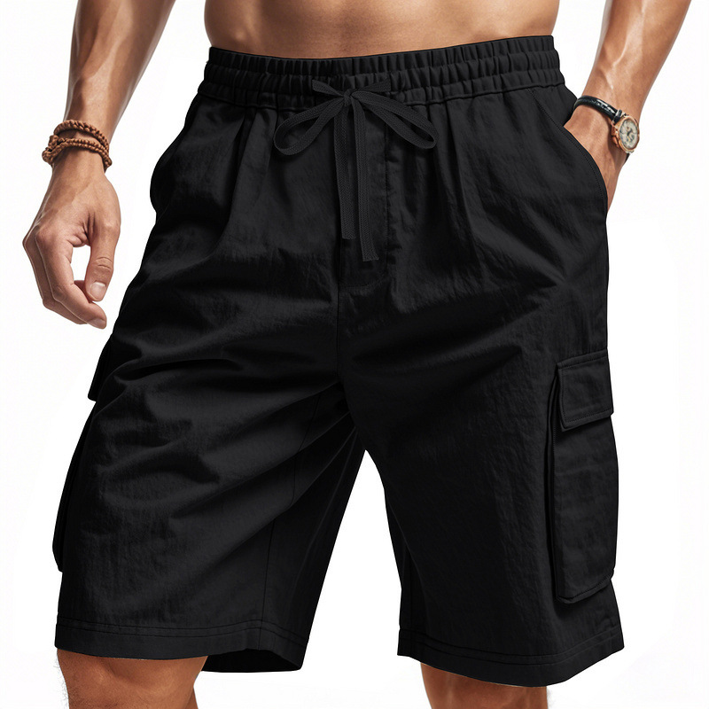 Herren Cargo-Shorts aus Baumwo – Linen Shorts Men Bewertung und Preis