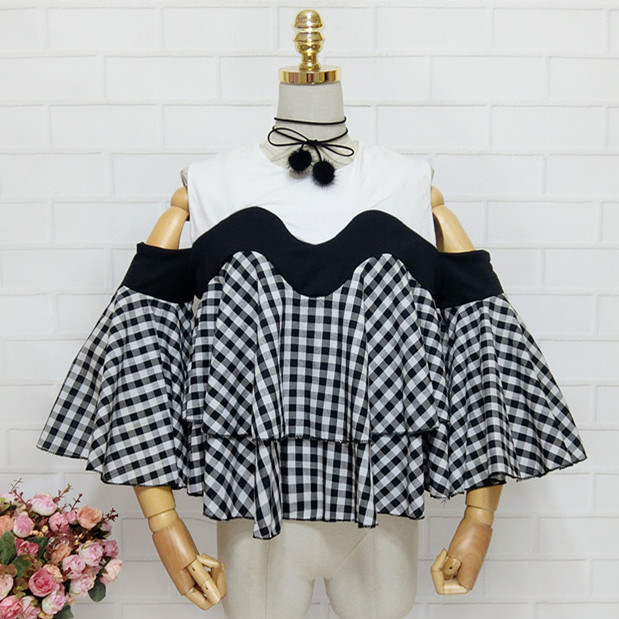 Junge Mädchen Rüschen Blusen N – Crop Blouse Linen Bewertung und Preis